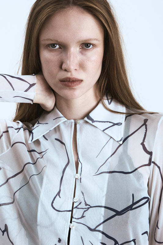 Camisa Egon Off-white