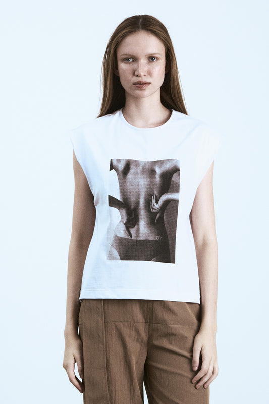 Blusa Torso Off-white