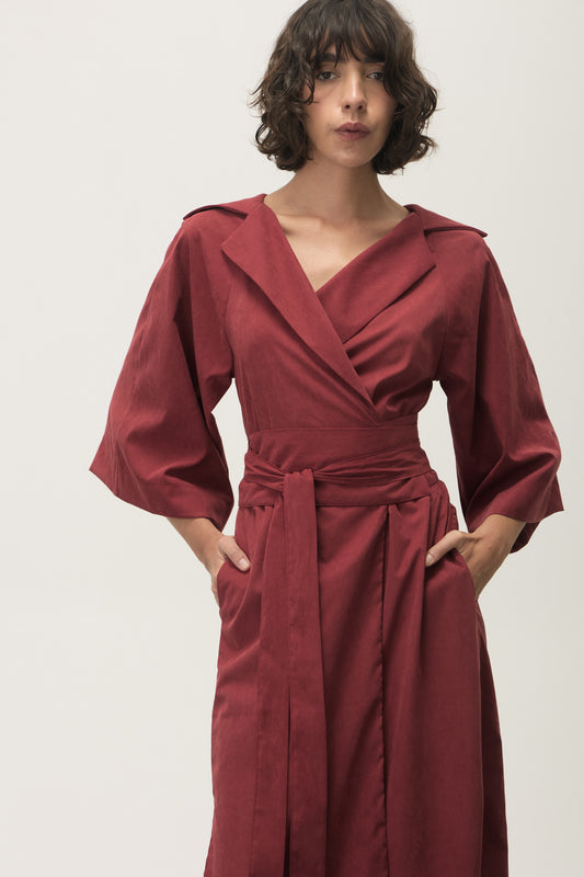 Vestido Rei Vinho