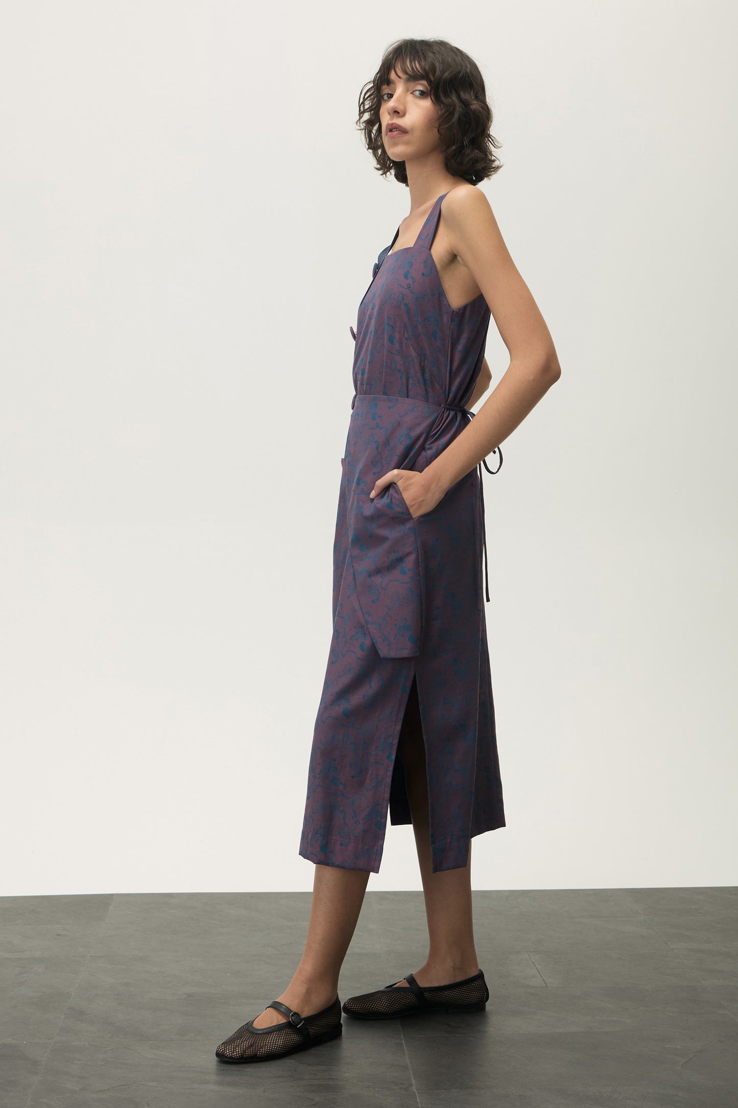 Vestido Óbu Ametista