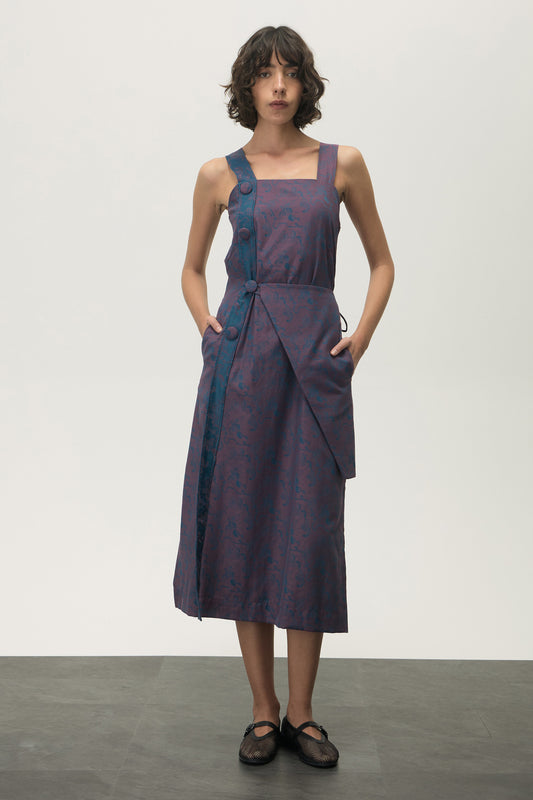 Vestido Óbu Ametista