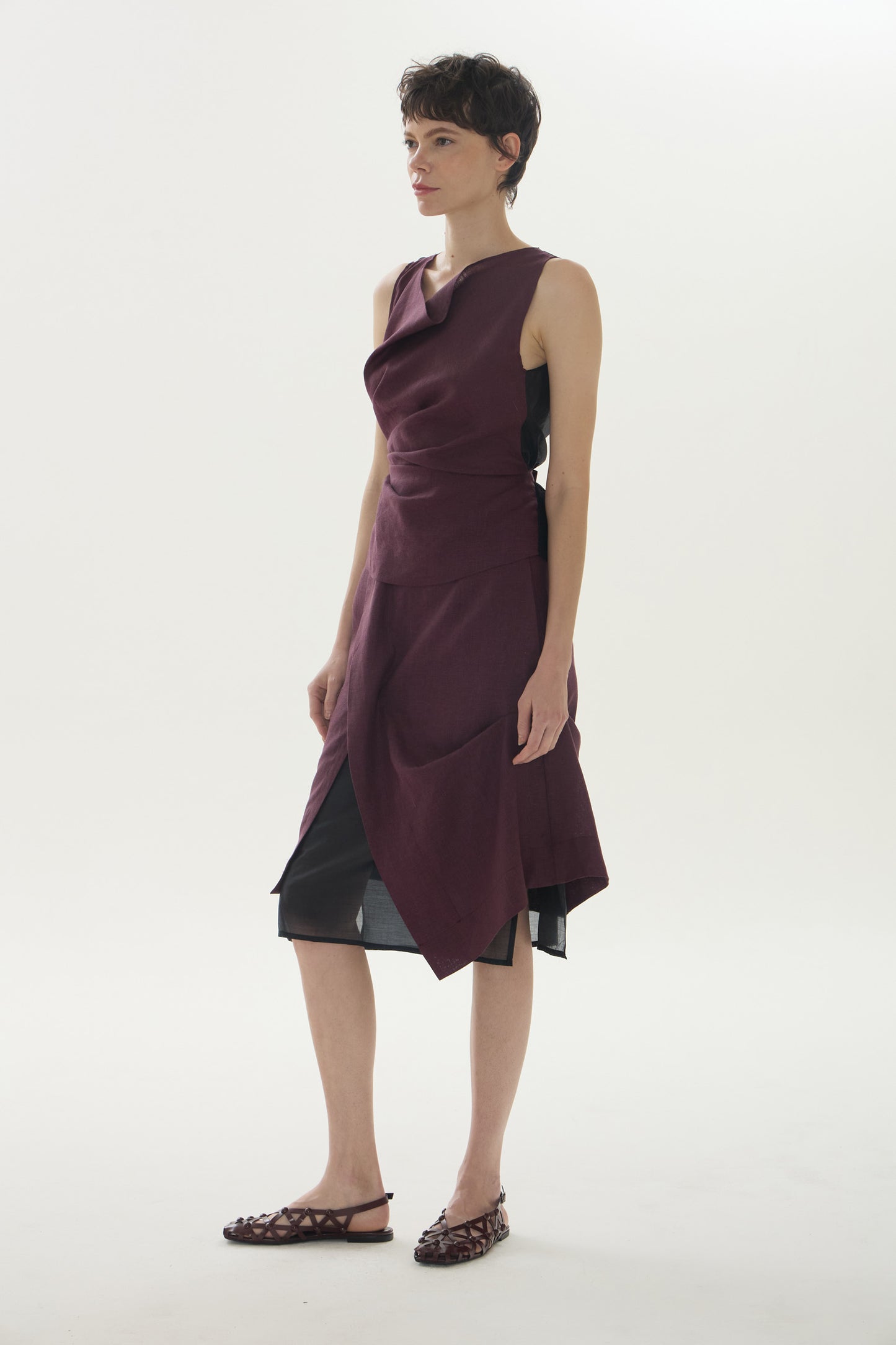 Blusa Helena Vinho