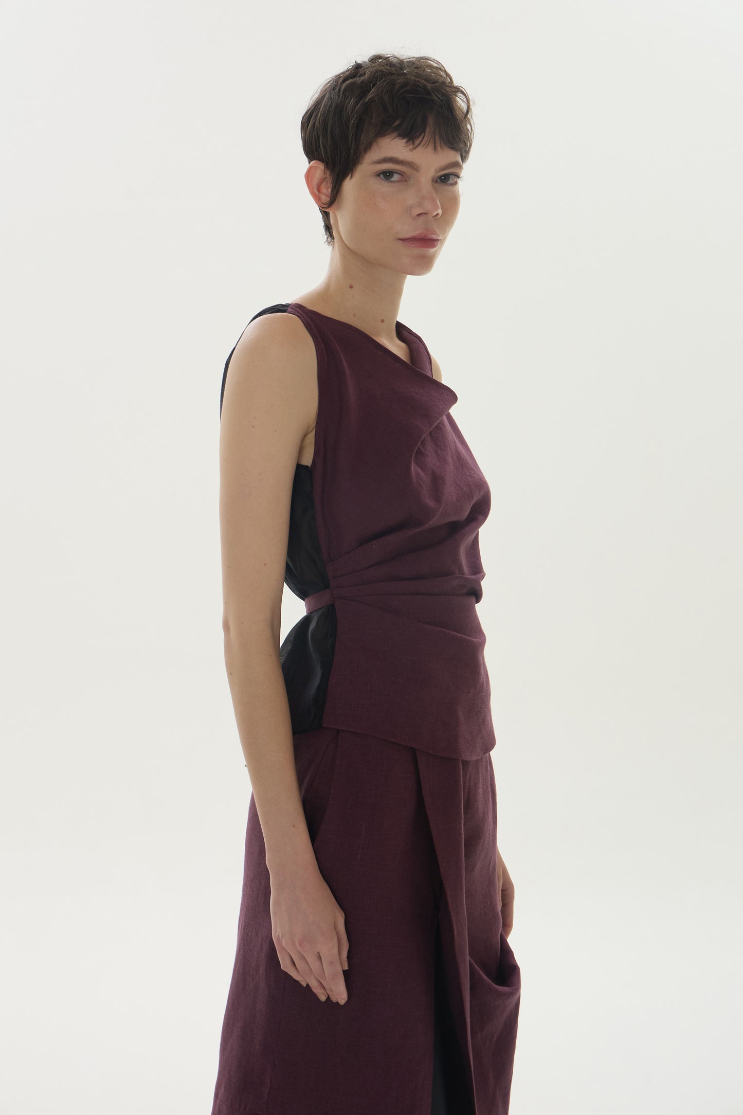 Blusa Helena Vinho