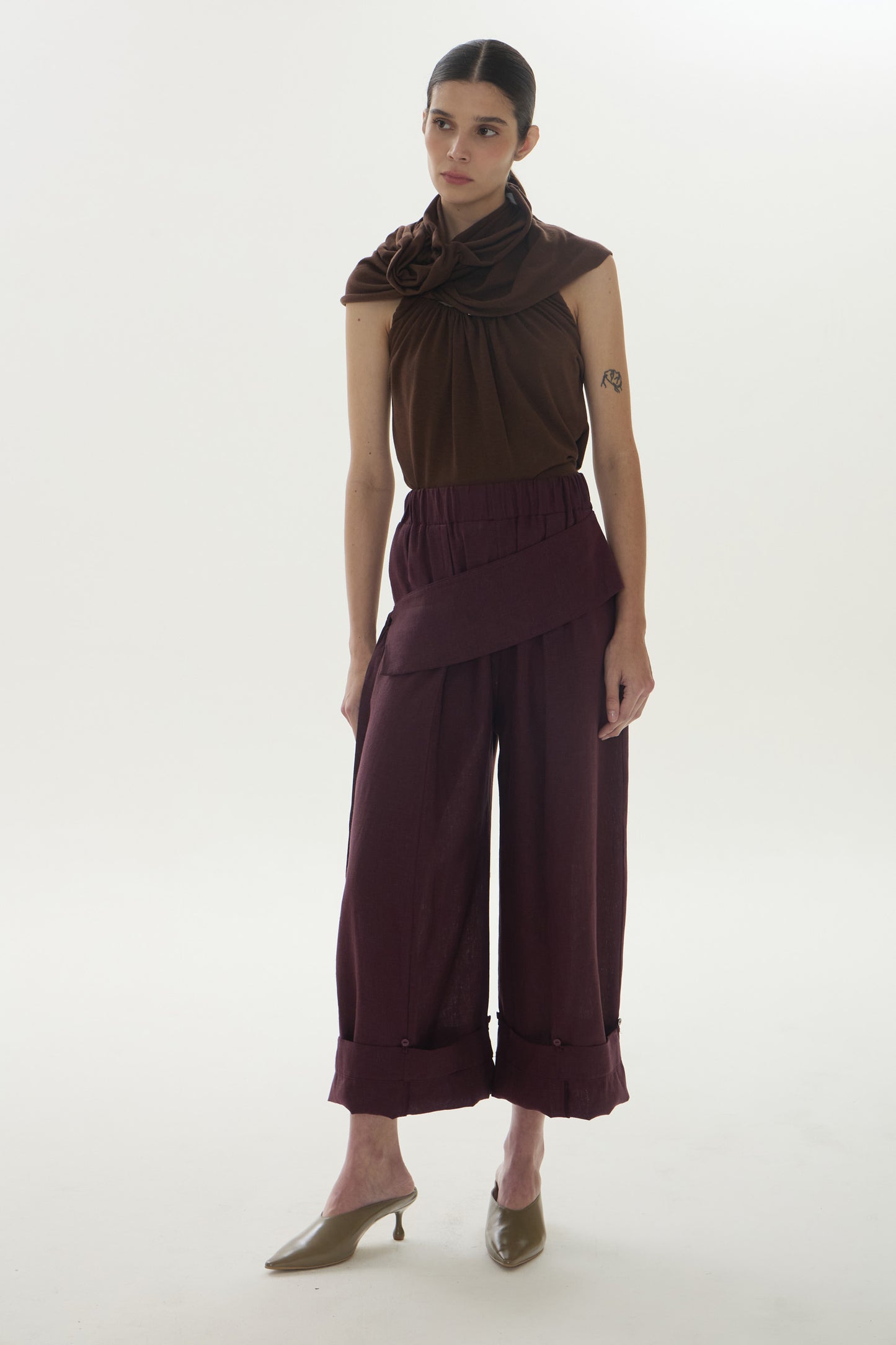 Calça Helena Vinho