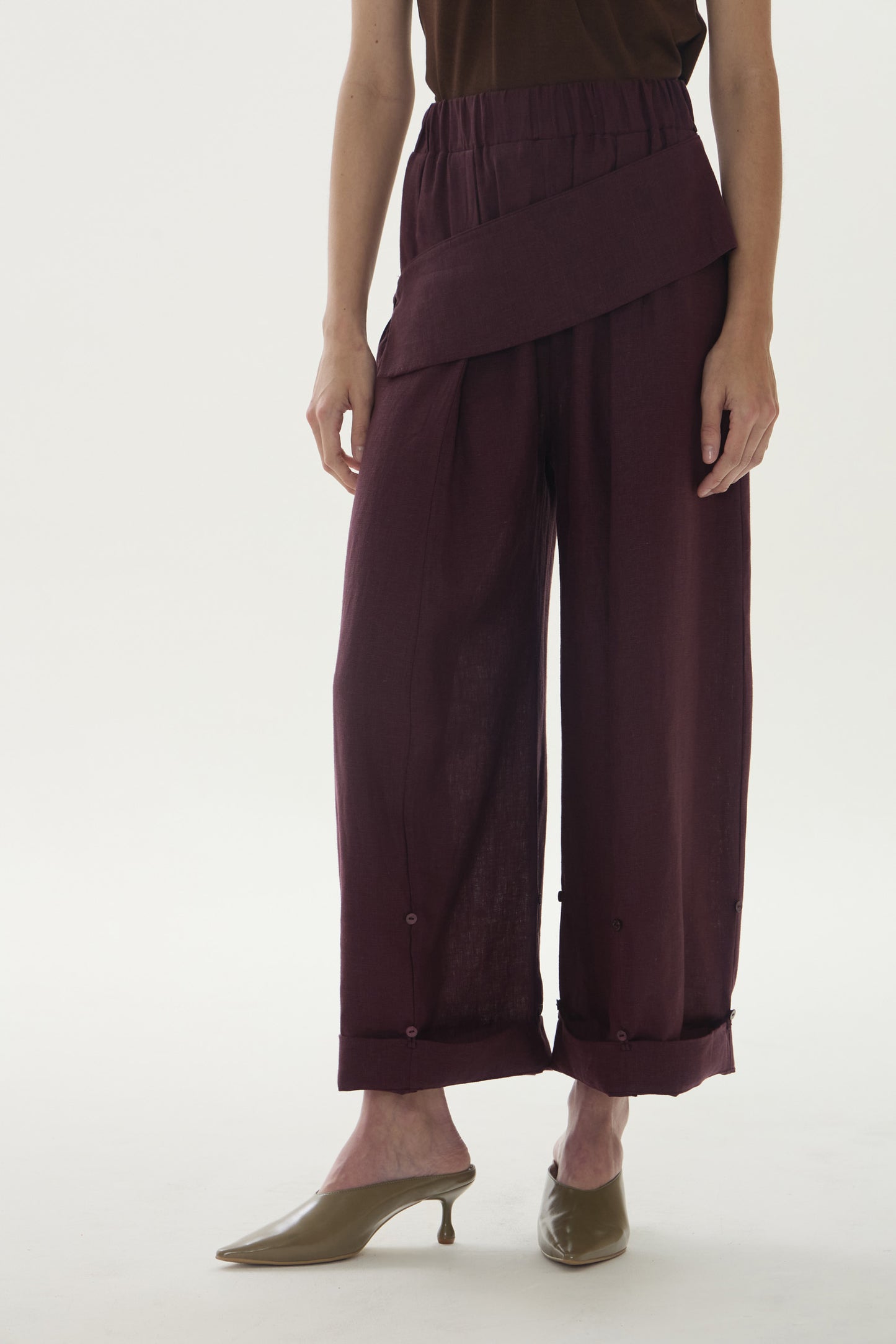 Calça Helena Vinho
