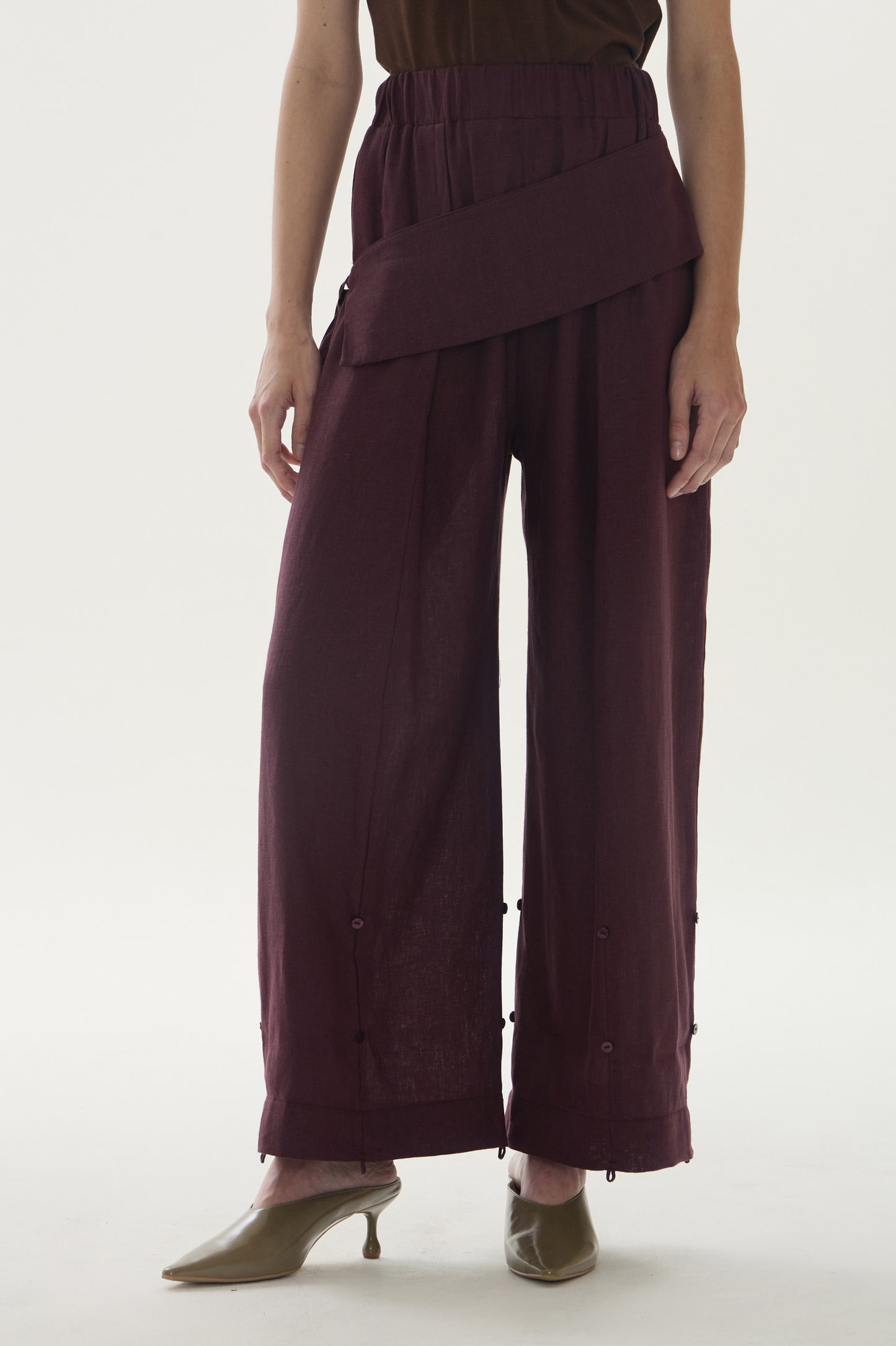Calça Helena Vinho