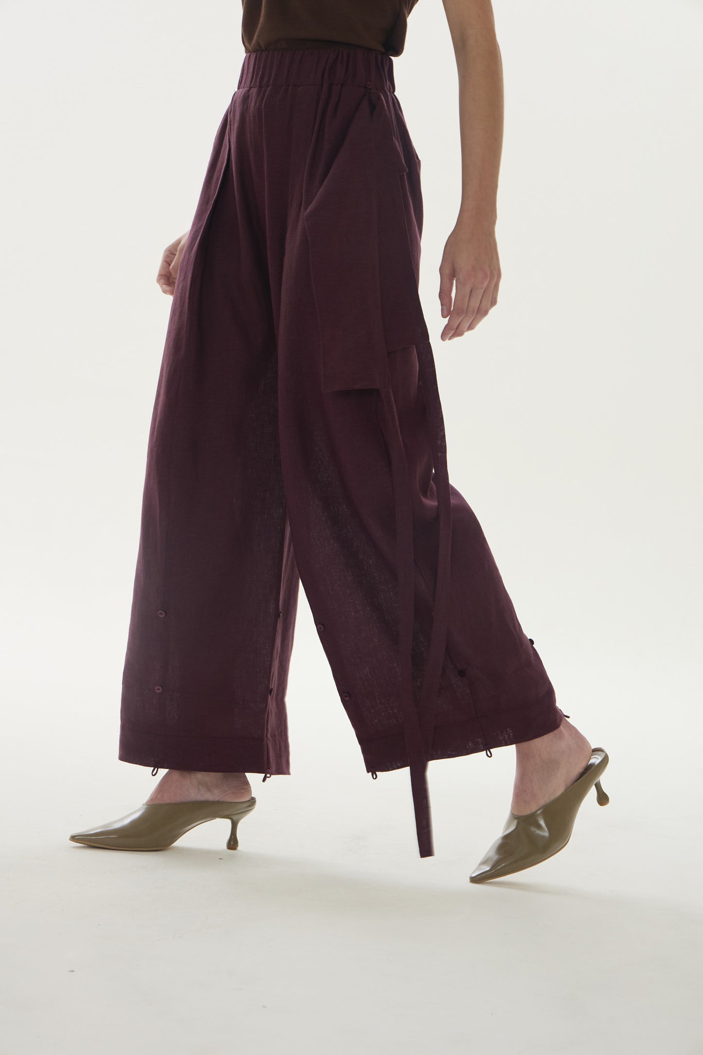 Calça Helena Vinho