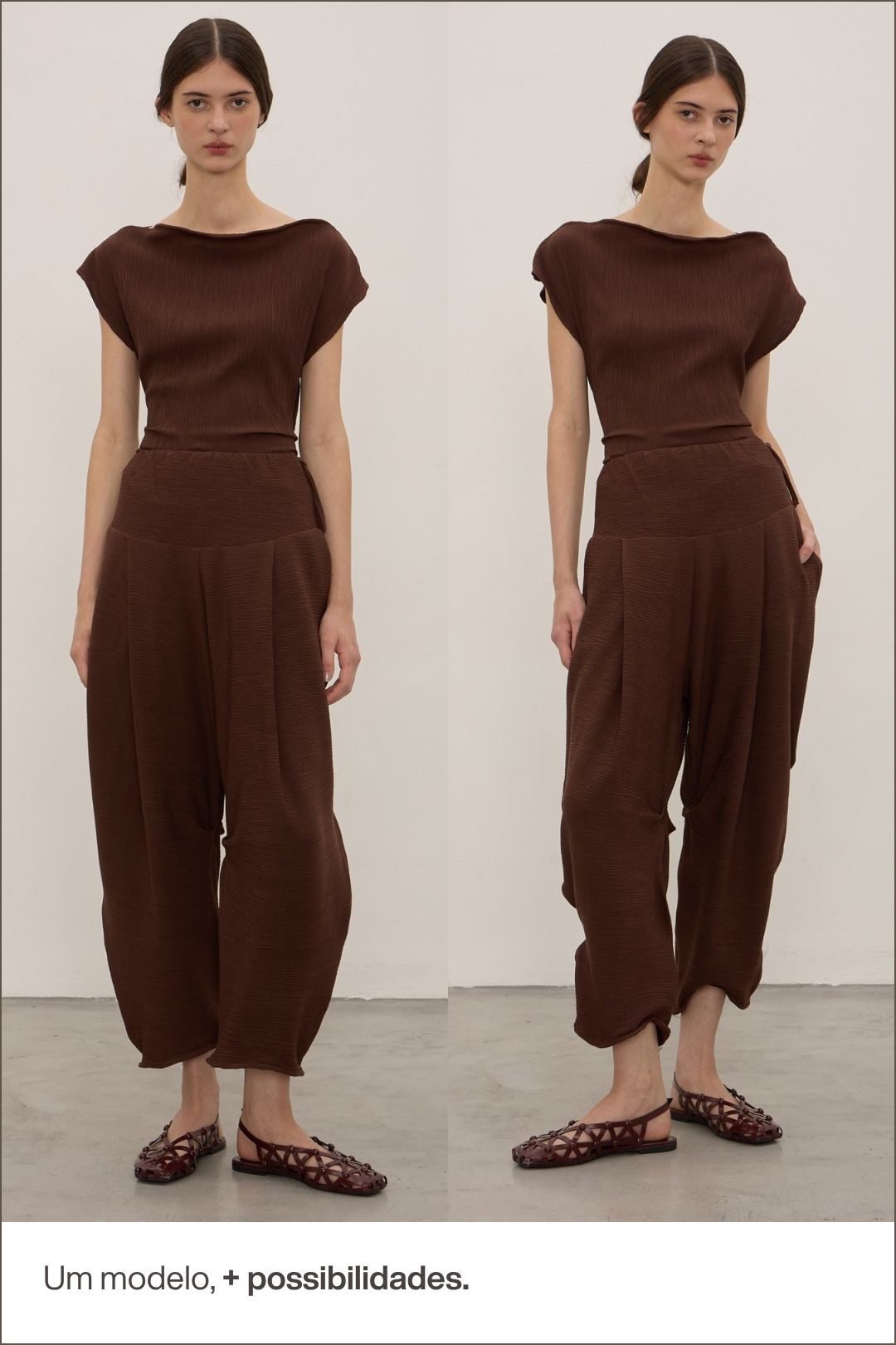 Calça Sol Marrom