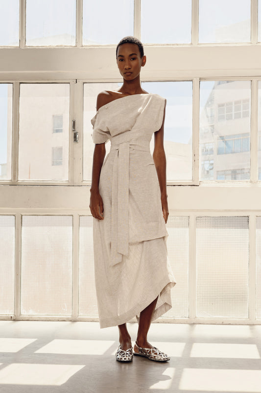 Vestido Hilma Natural