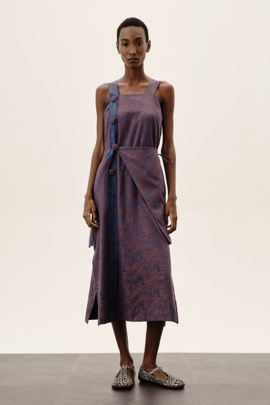 Vestido Óbu Ametista