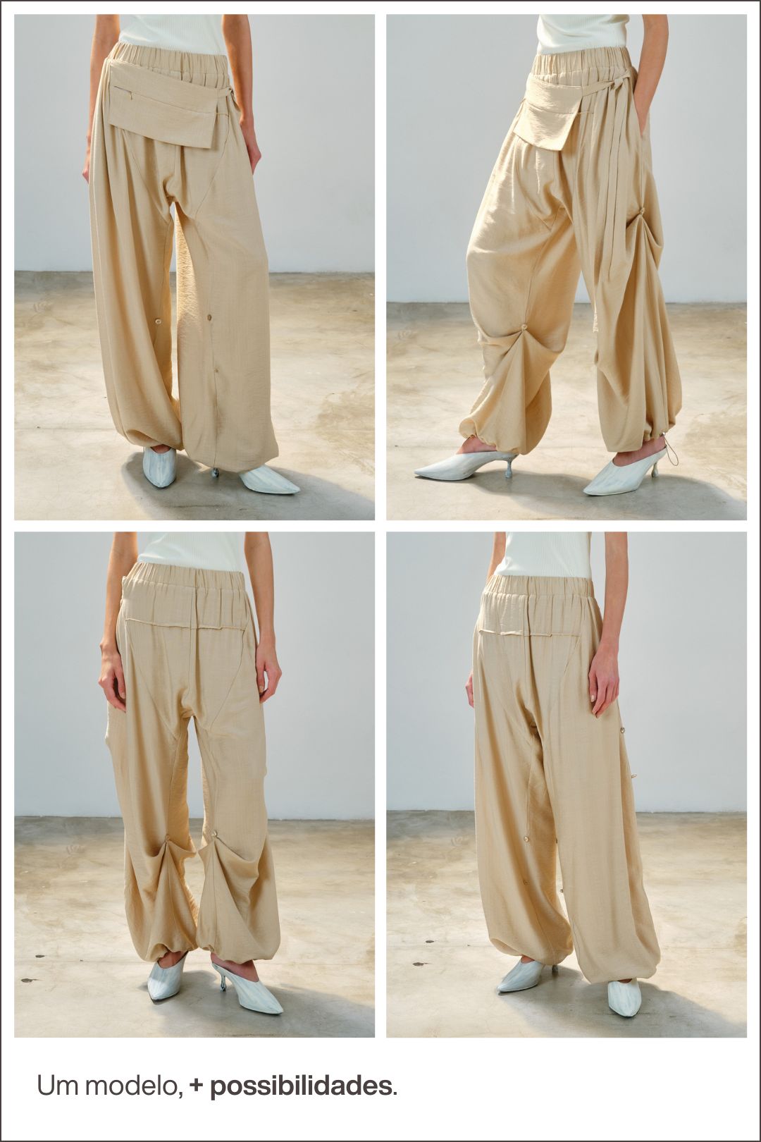 Calça Nômade Areia