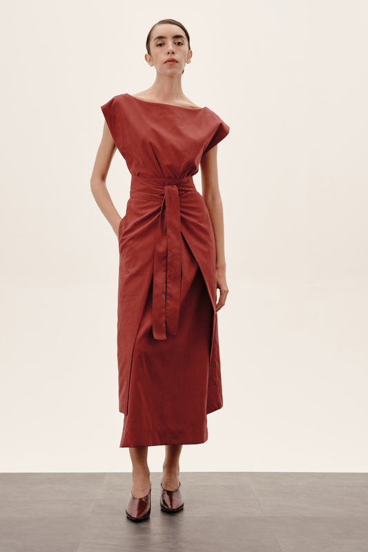 Vestido Tarsila Vermelho