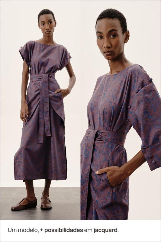 Vestido Hanbok Ametista