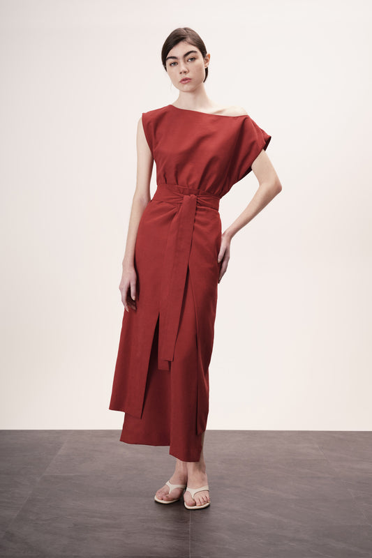 Vestido Tarsila Vermelho