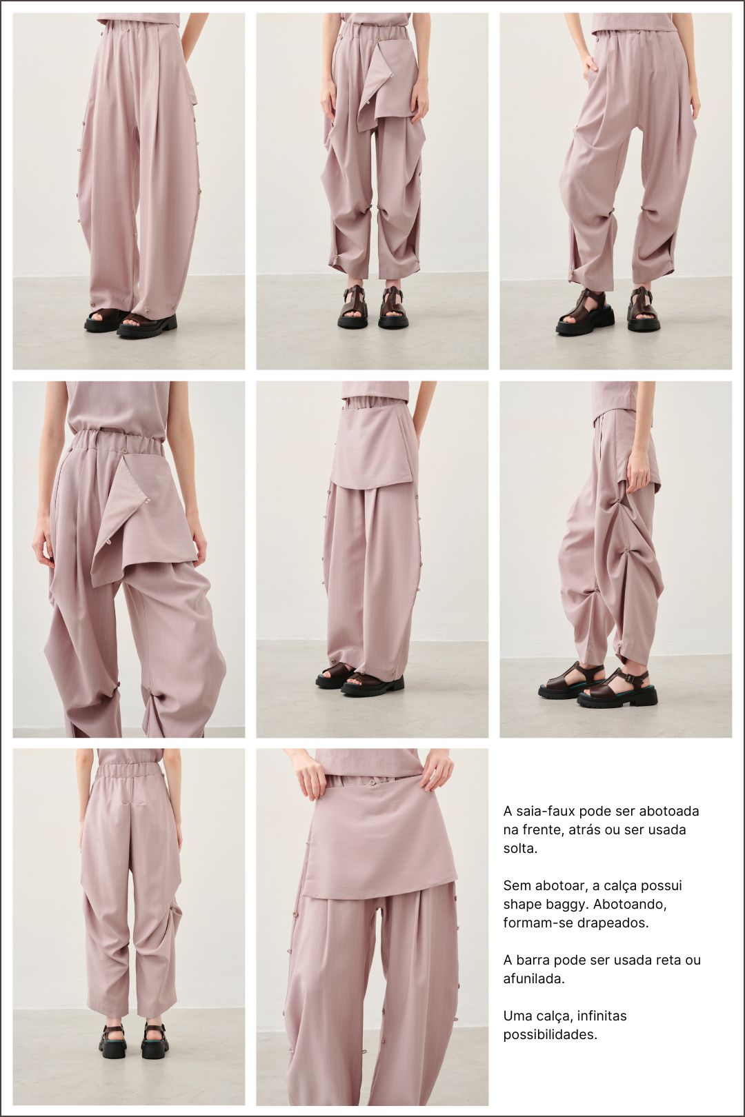Calça Rei Malva