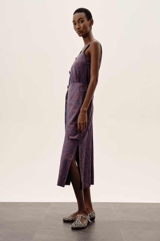 Vestido Óbu Ametista