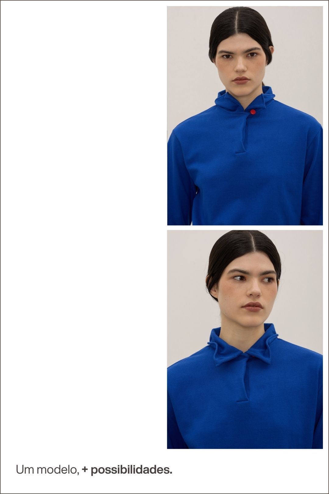 Blusa Leo Cobalto