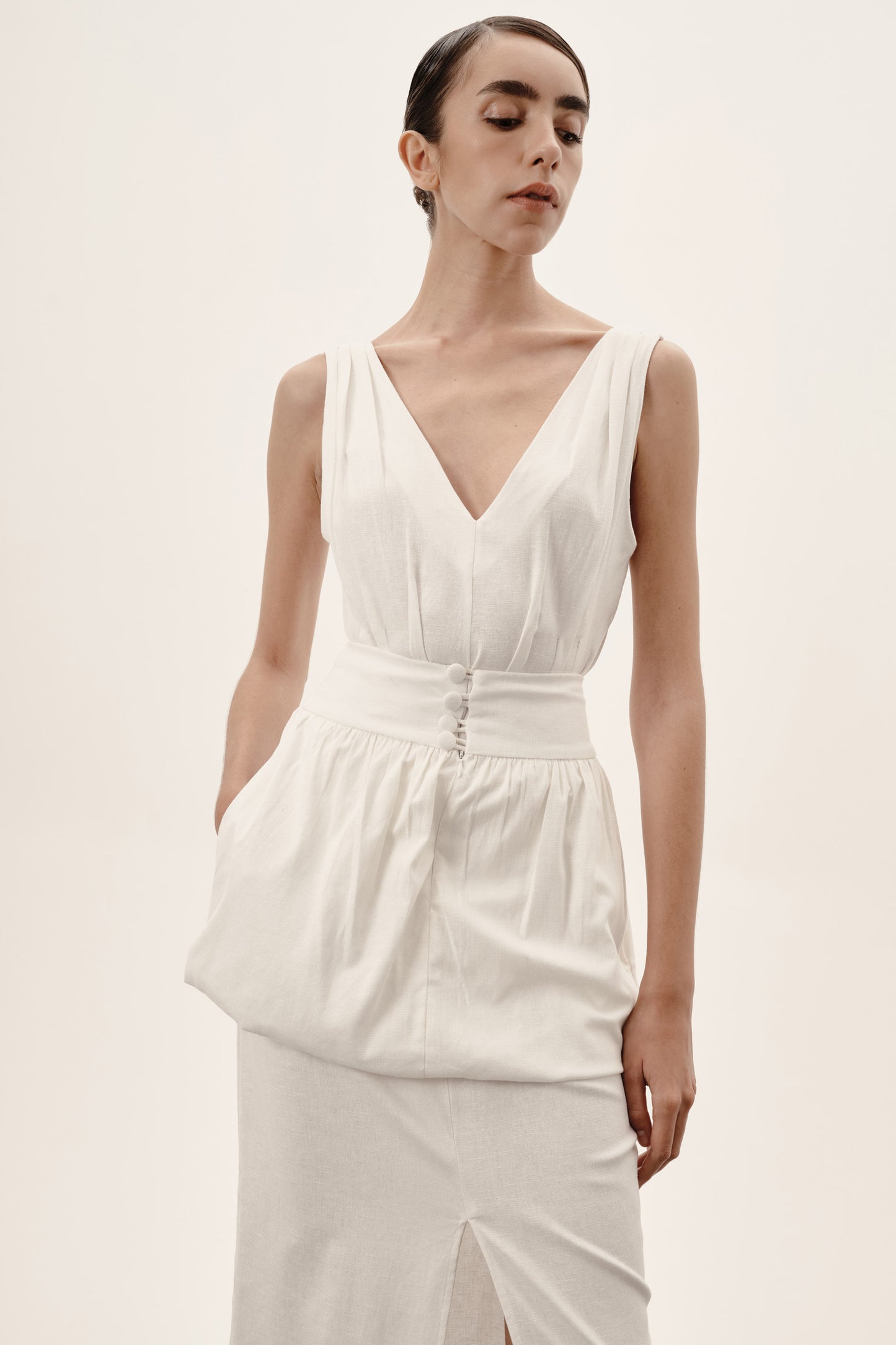 Vestido Aura Off-white