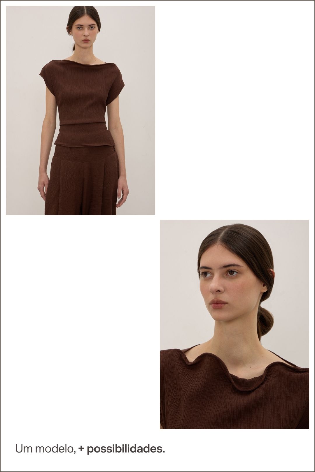 Blusa Sol Marrom