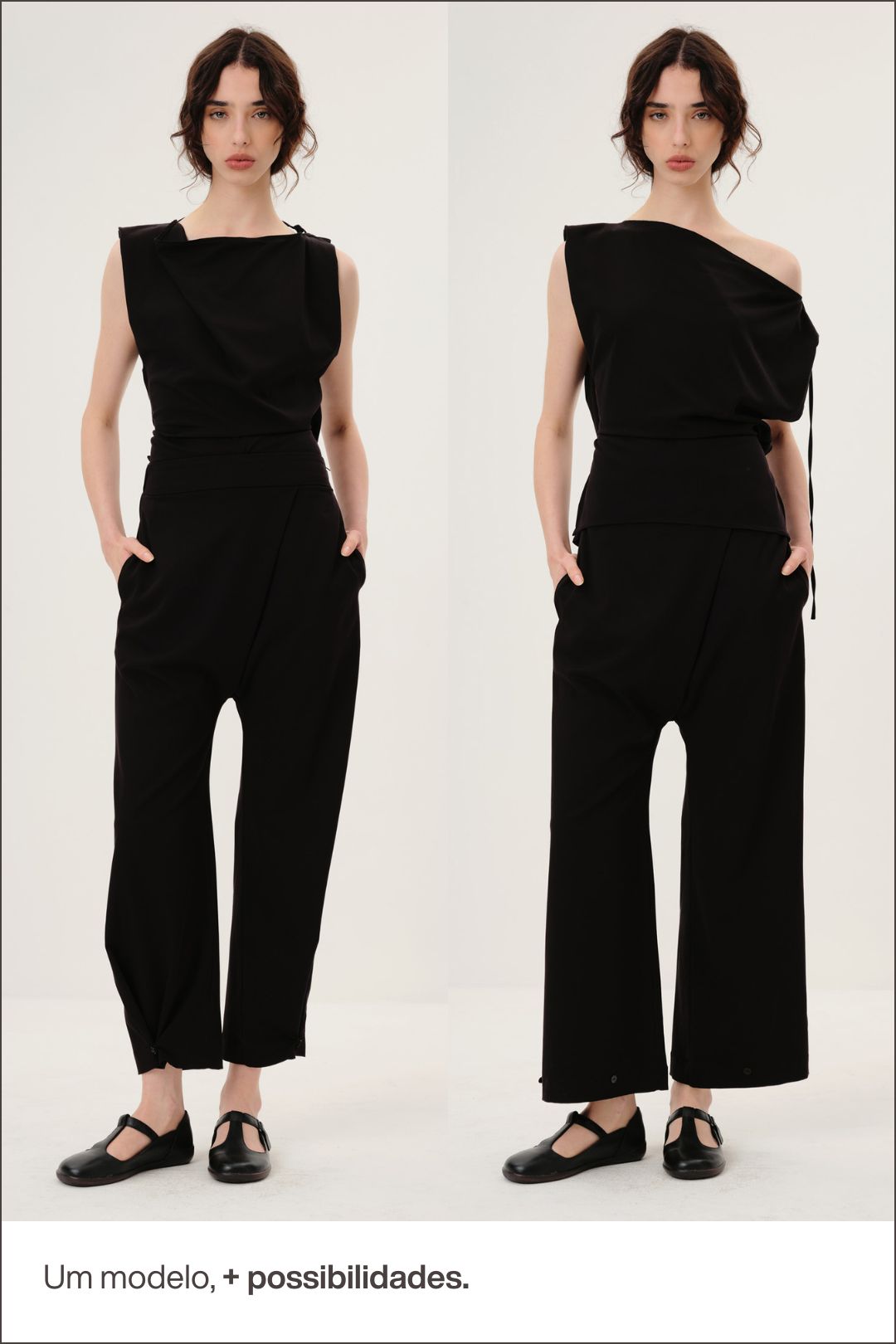 Blusa Canvas Preto