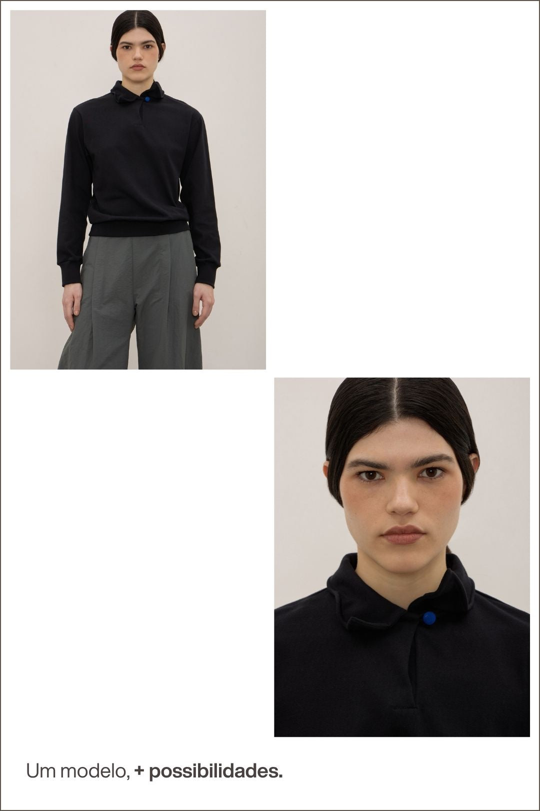 Blusa Leo Preto