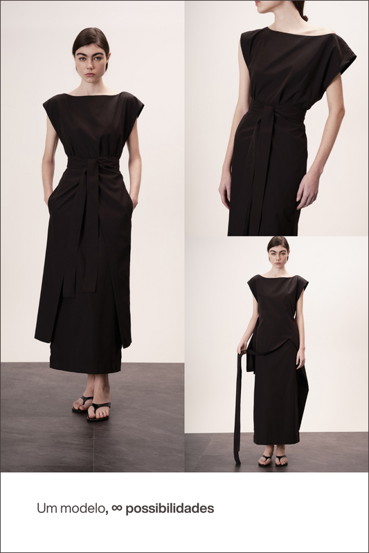 Vestido Tarsila Preto