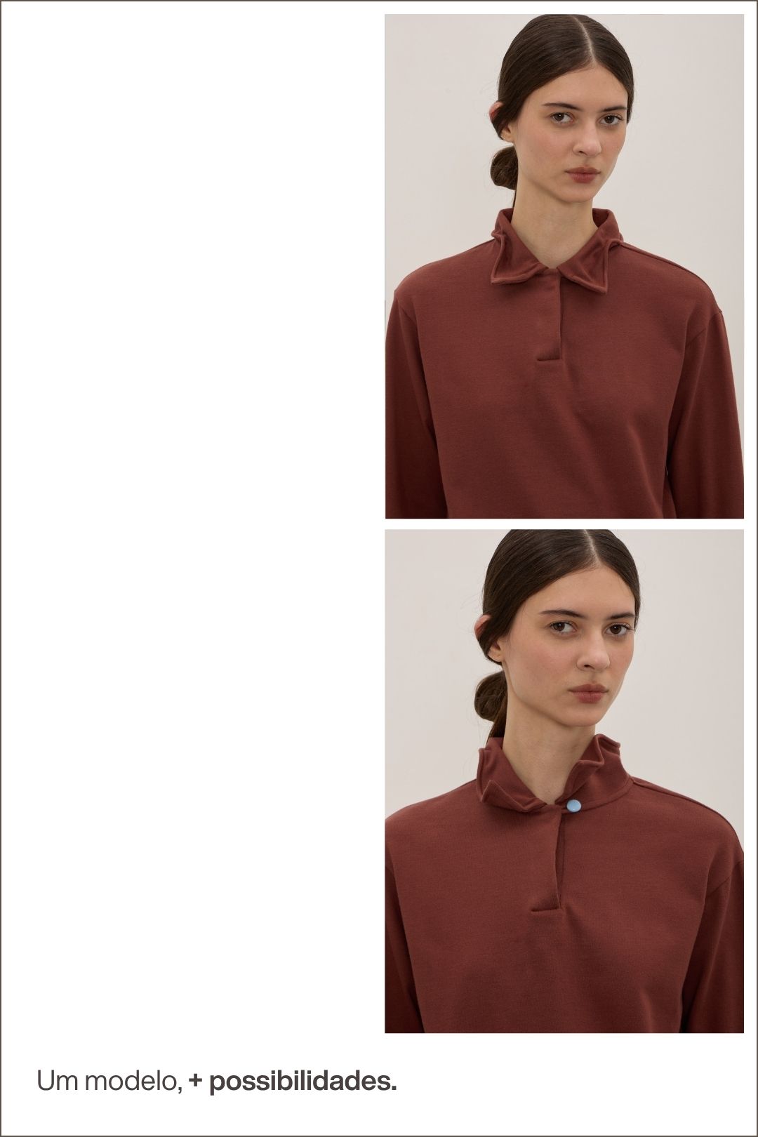 Blusa Leo Marrom
