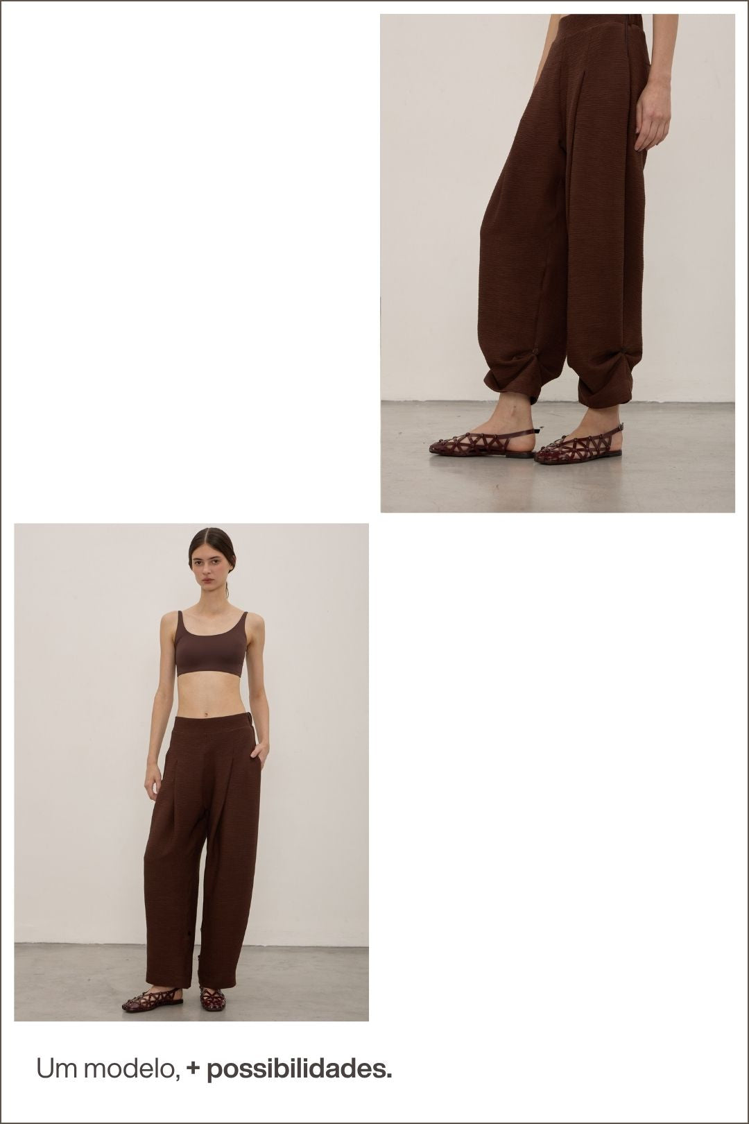 Calça Duna Marrom
