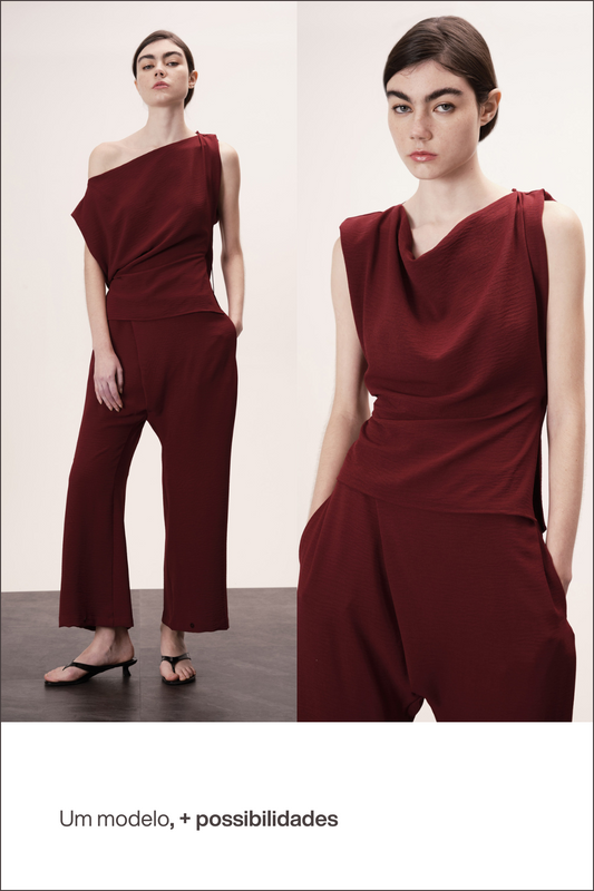 Blusa Canvas Vermelho