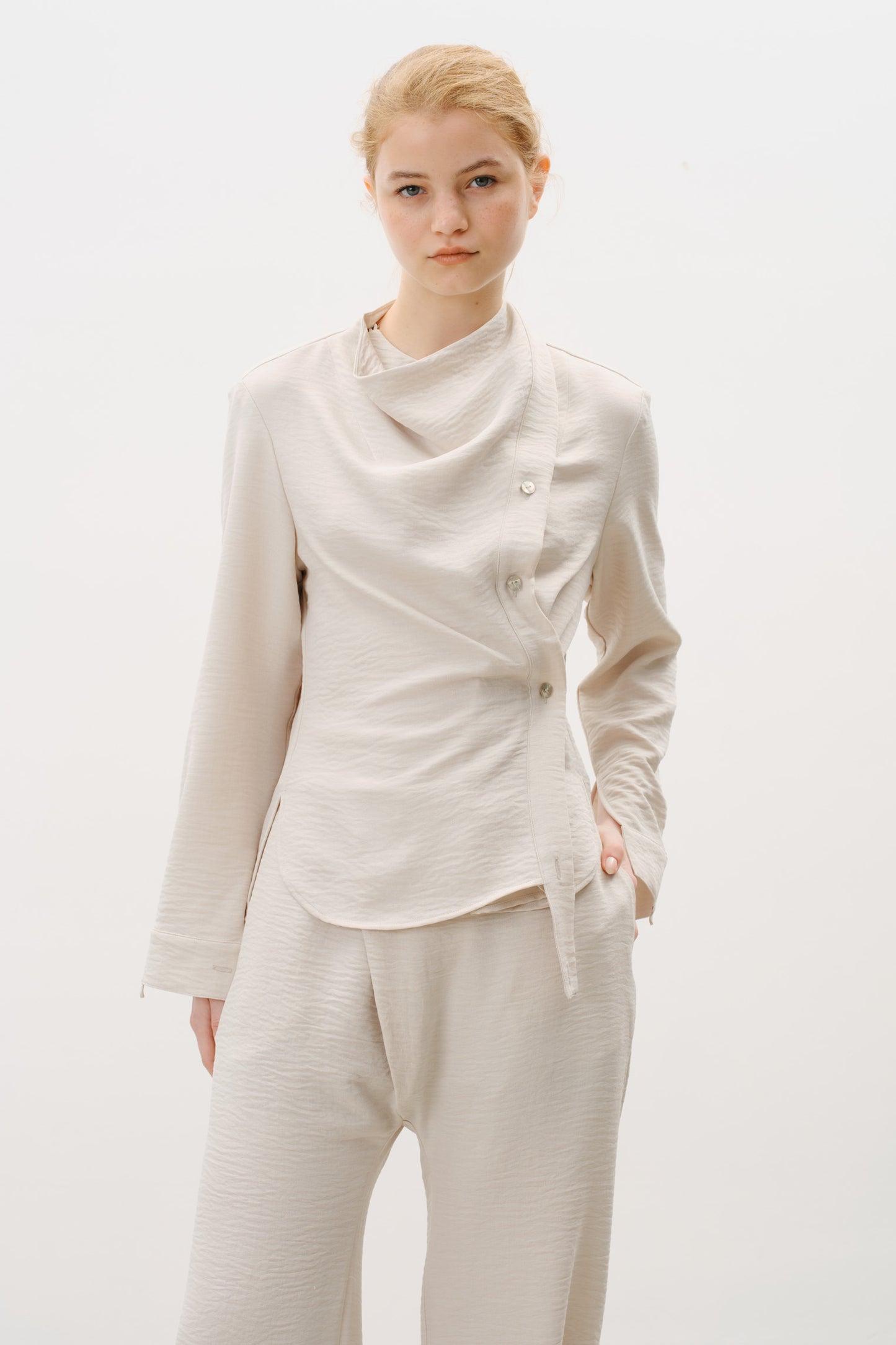 Camisa Canvas Areia