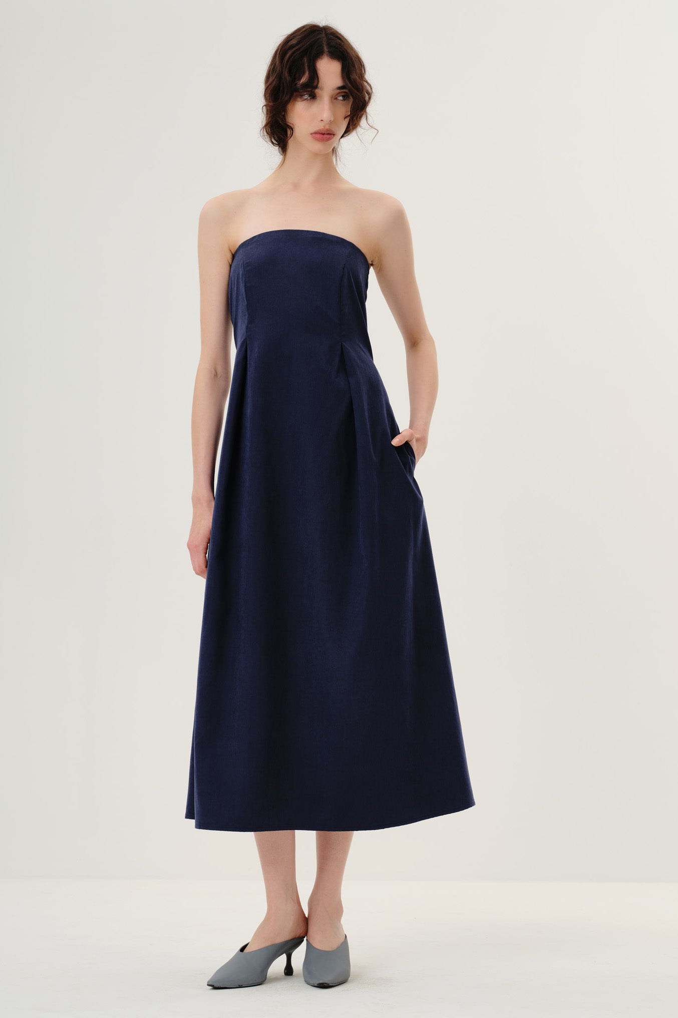 Vestido Degas Marinho