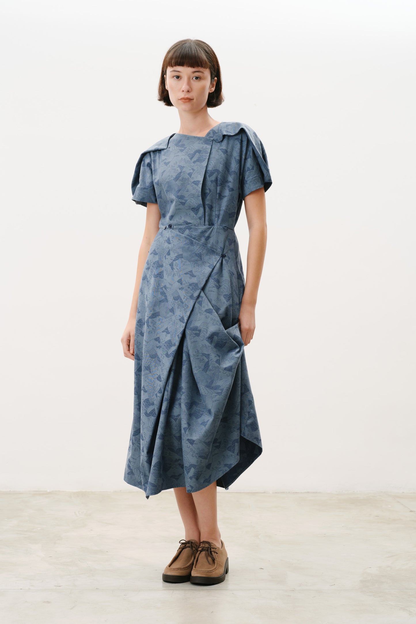 Vestido Tsuru Céu