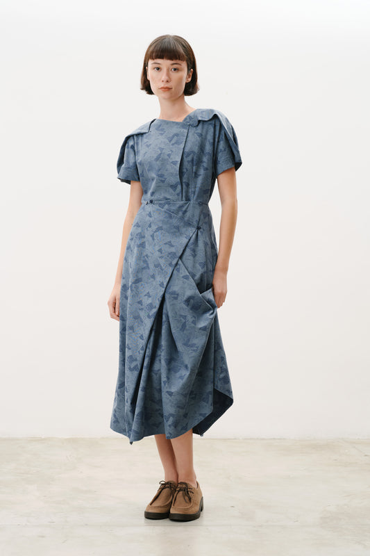 Vestido Tsuru Céu