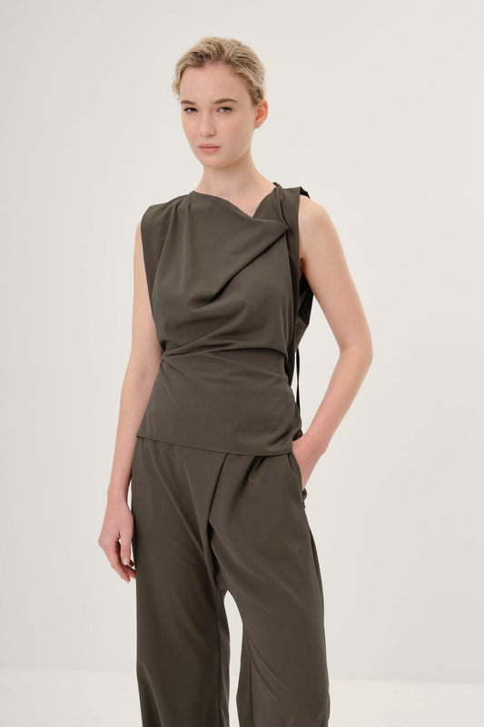 Blusa Canvas Marrom