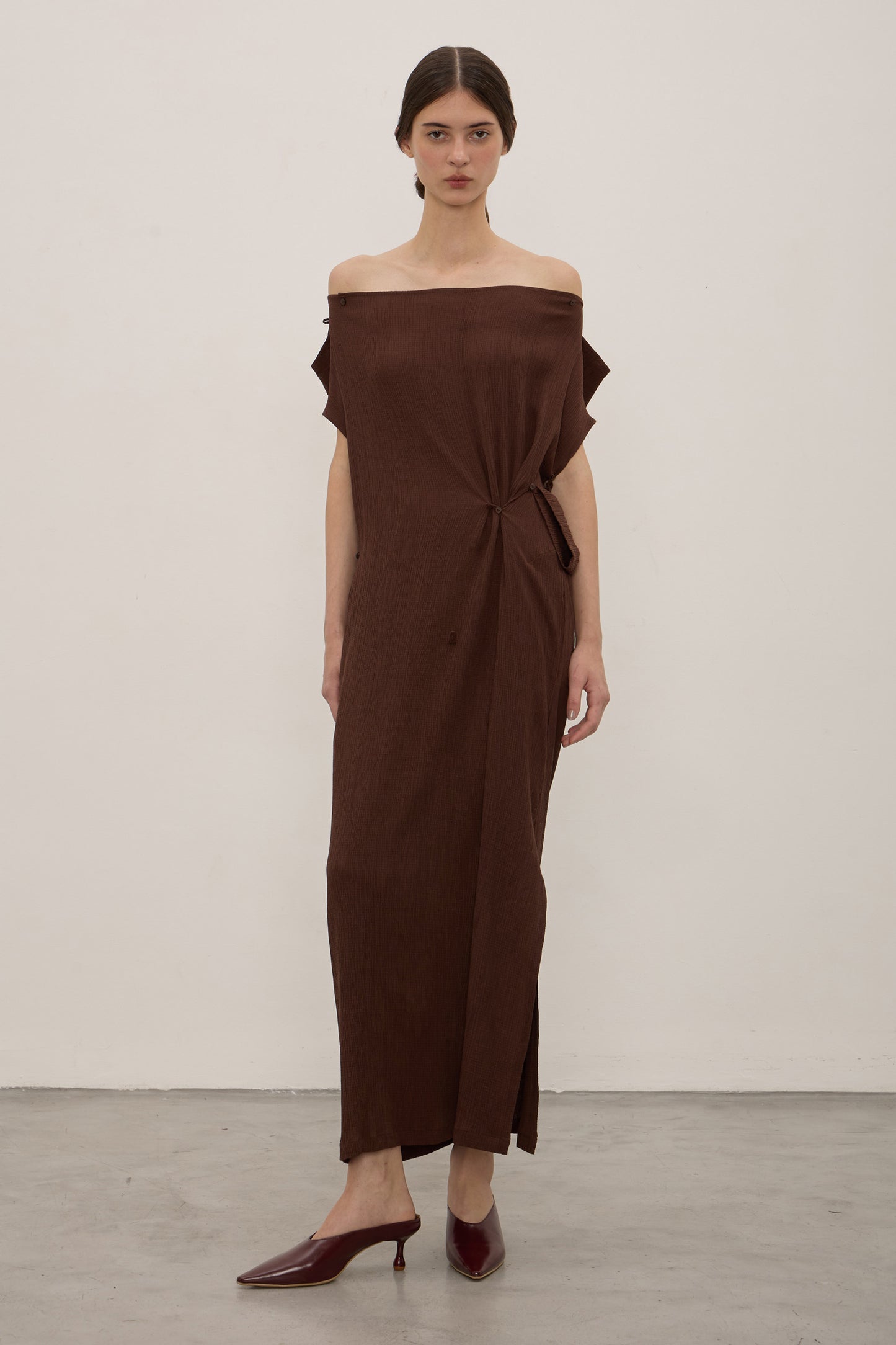 Vestido Sol Marrom