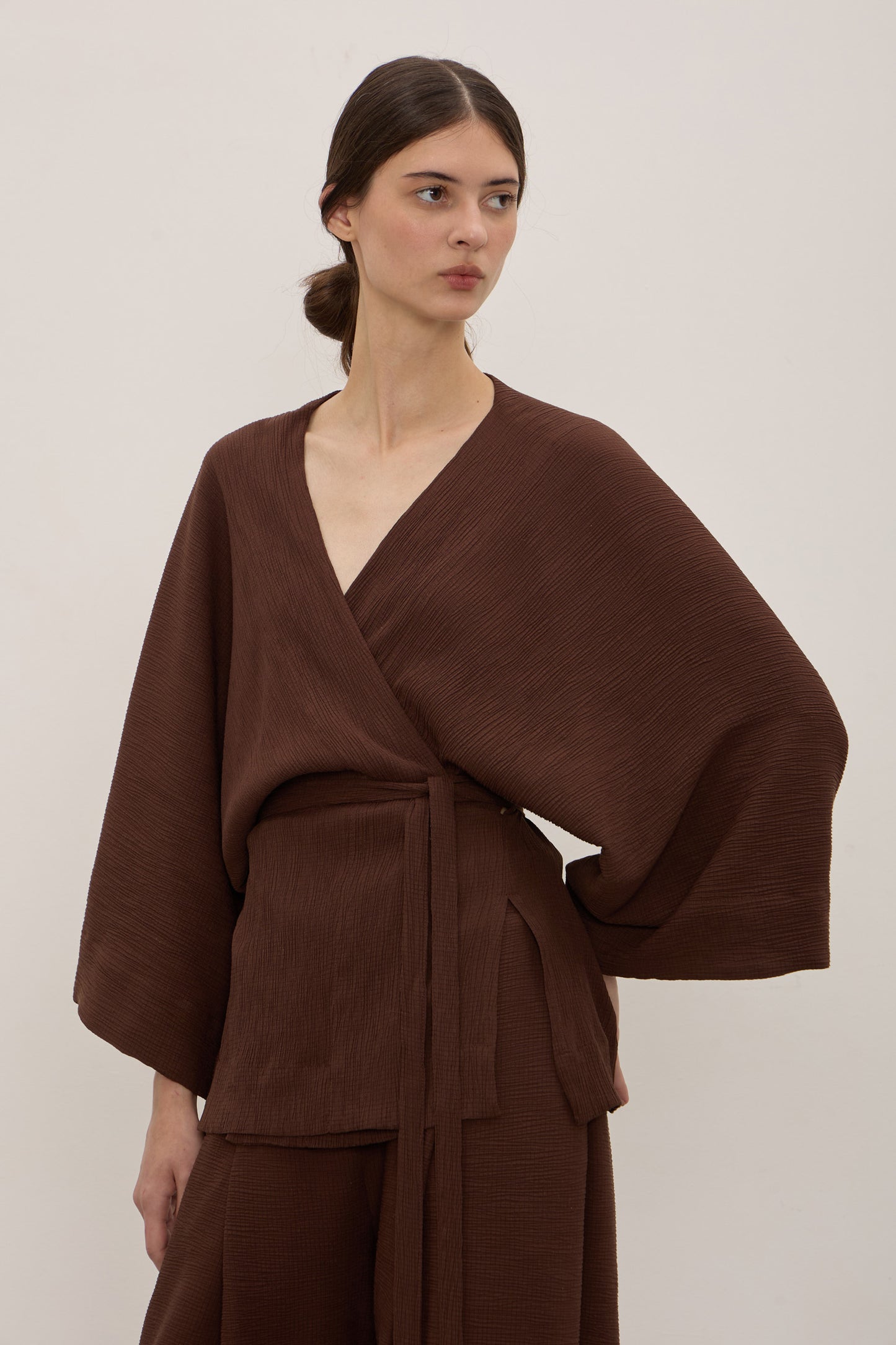 Kimono Sol Marrom