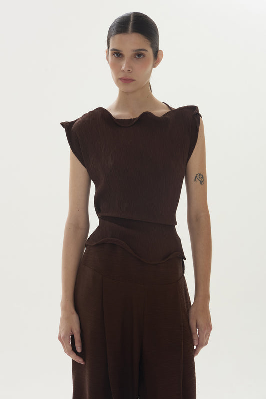 Blusa Sol Marrom