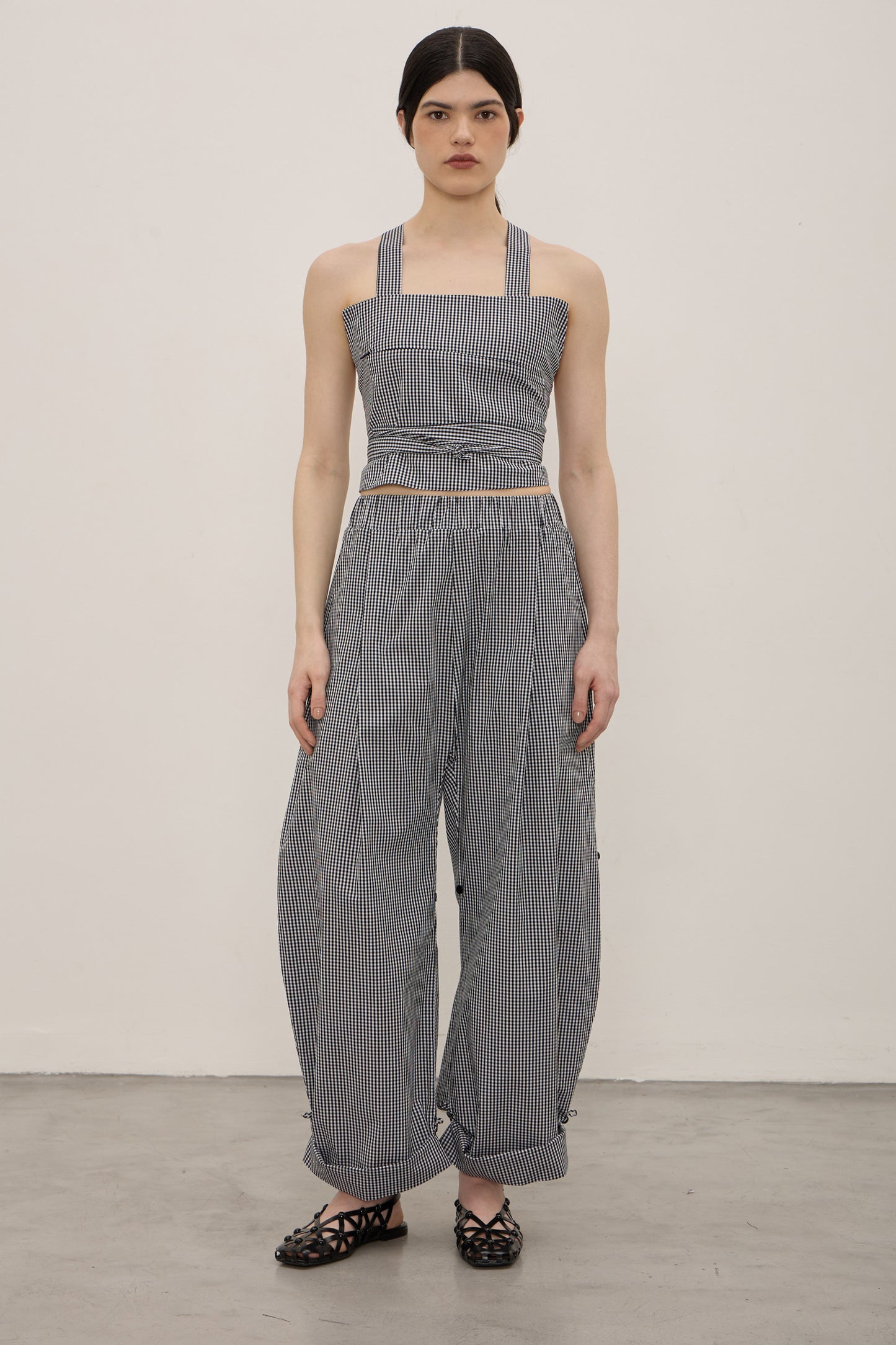 Calça Pagu Preto-e-branco