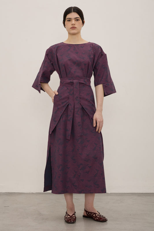 Vestido Hanbok Ameixa