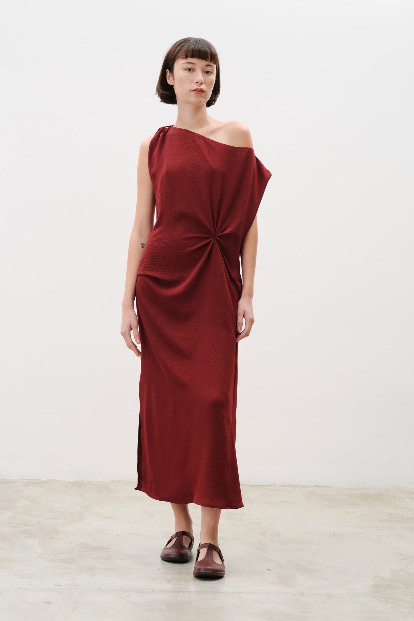 Vestido Iole Vinho