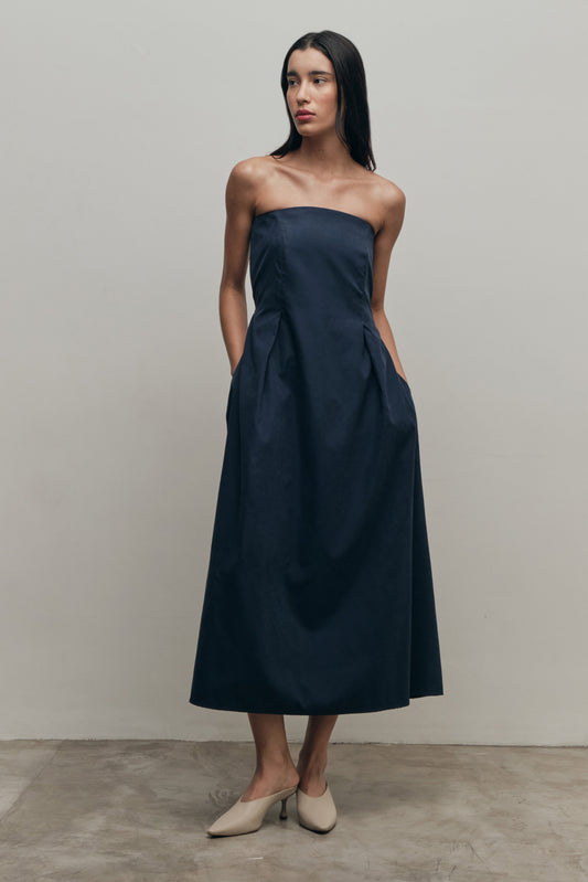 Vestido Degas Marinho