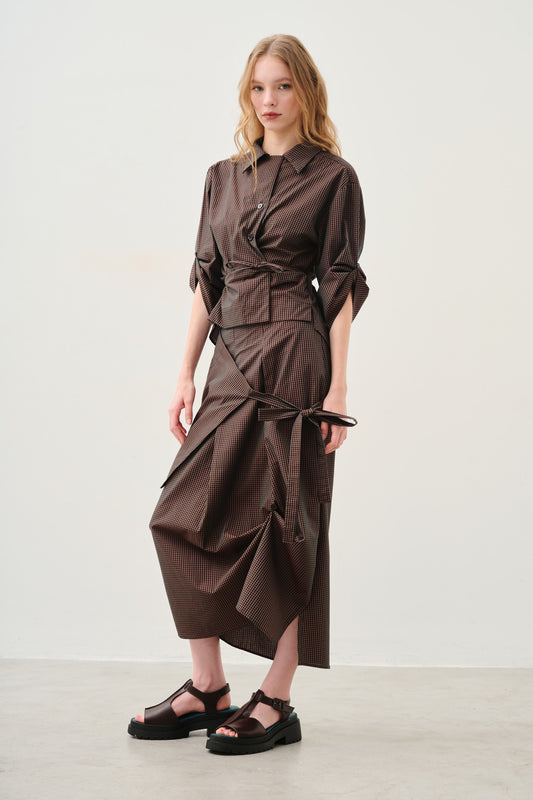 Saia Rei Verde-iridescente