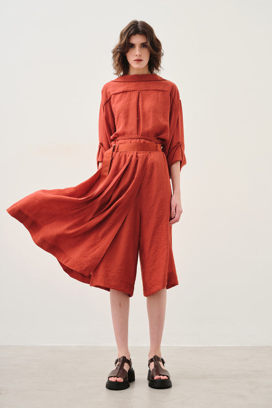 Saia-bermuda Iole Urucum