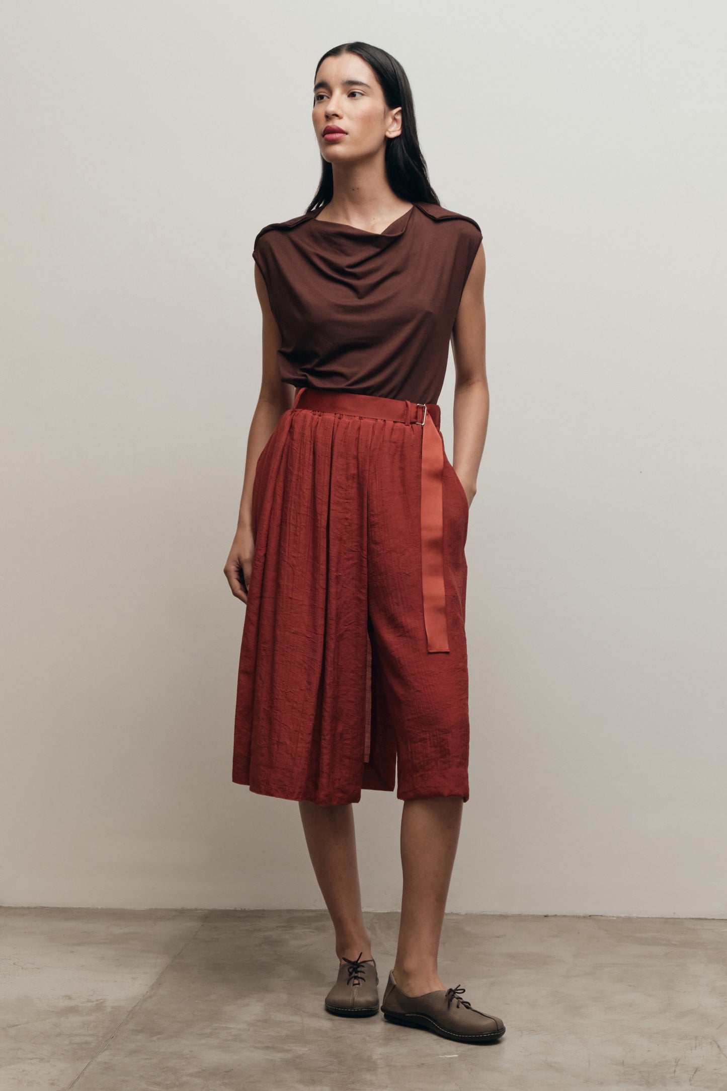 Saia-bermuda Iole Urucum