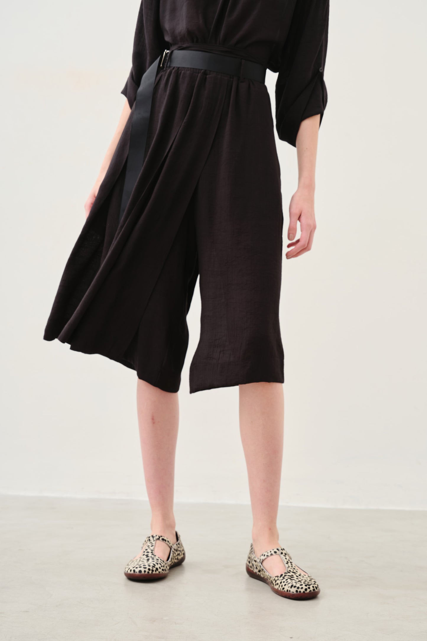 Saia-bermuda Iole Preto