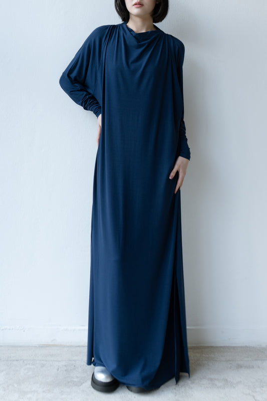 Vestido Peônia Marinho