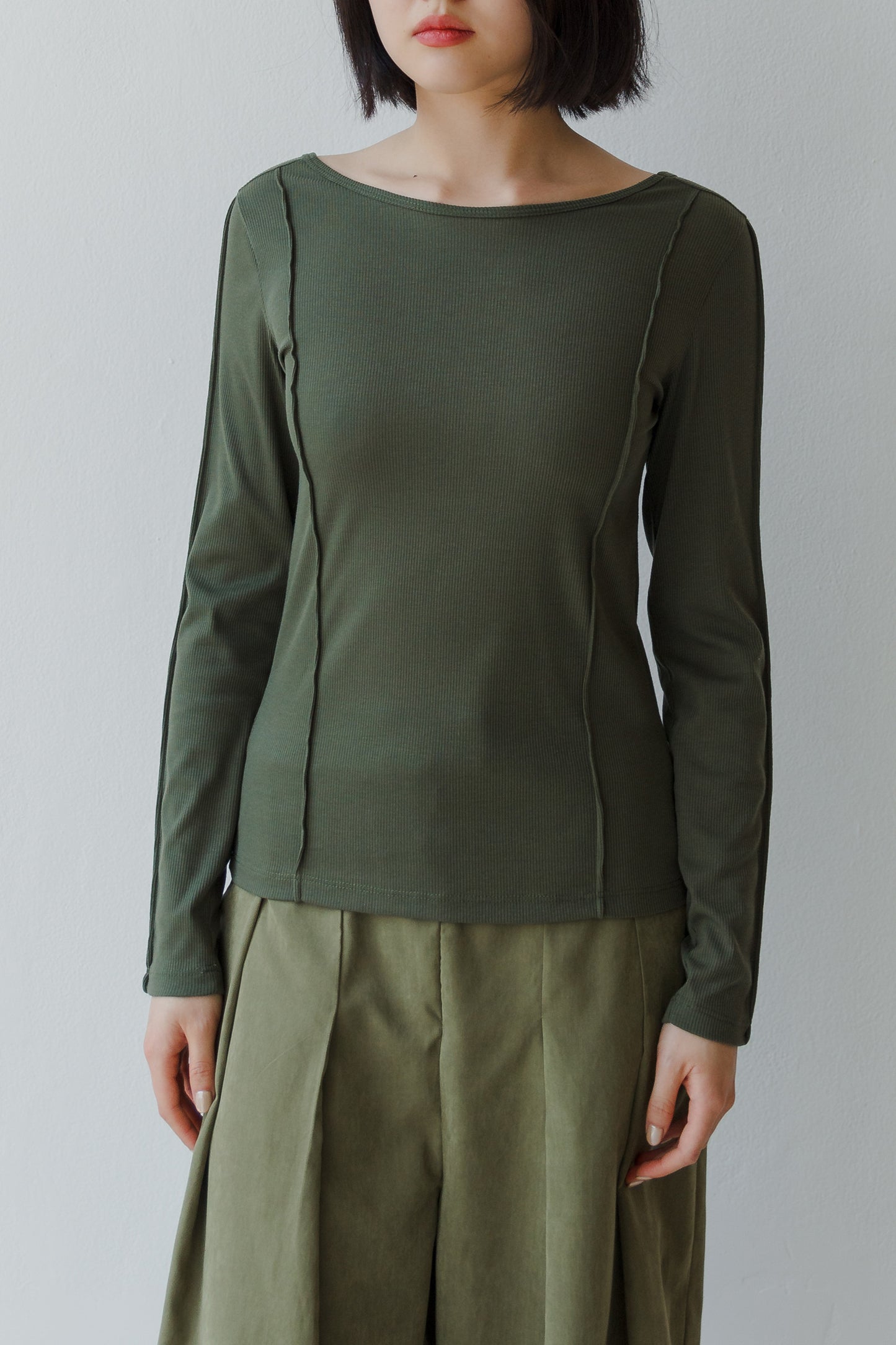 Manga Longa Basic Verde