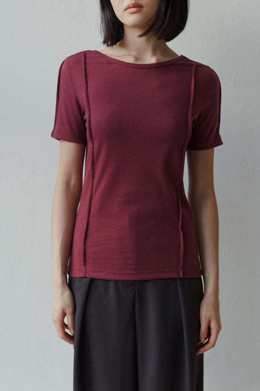 Camiseta Basic Vinho