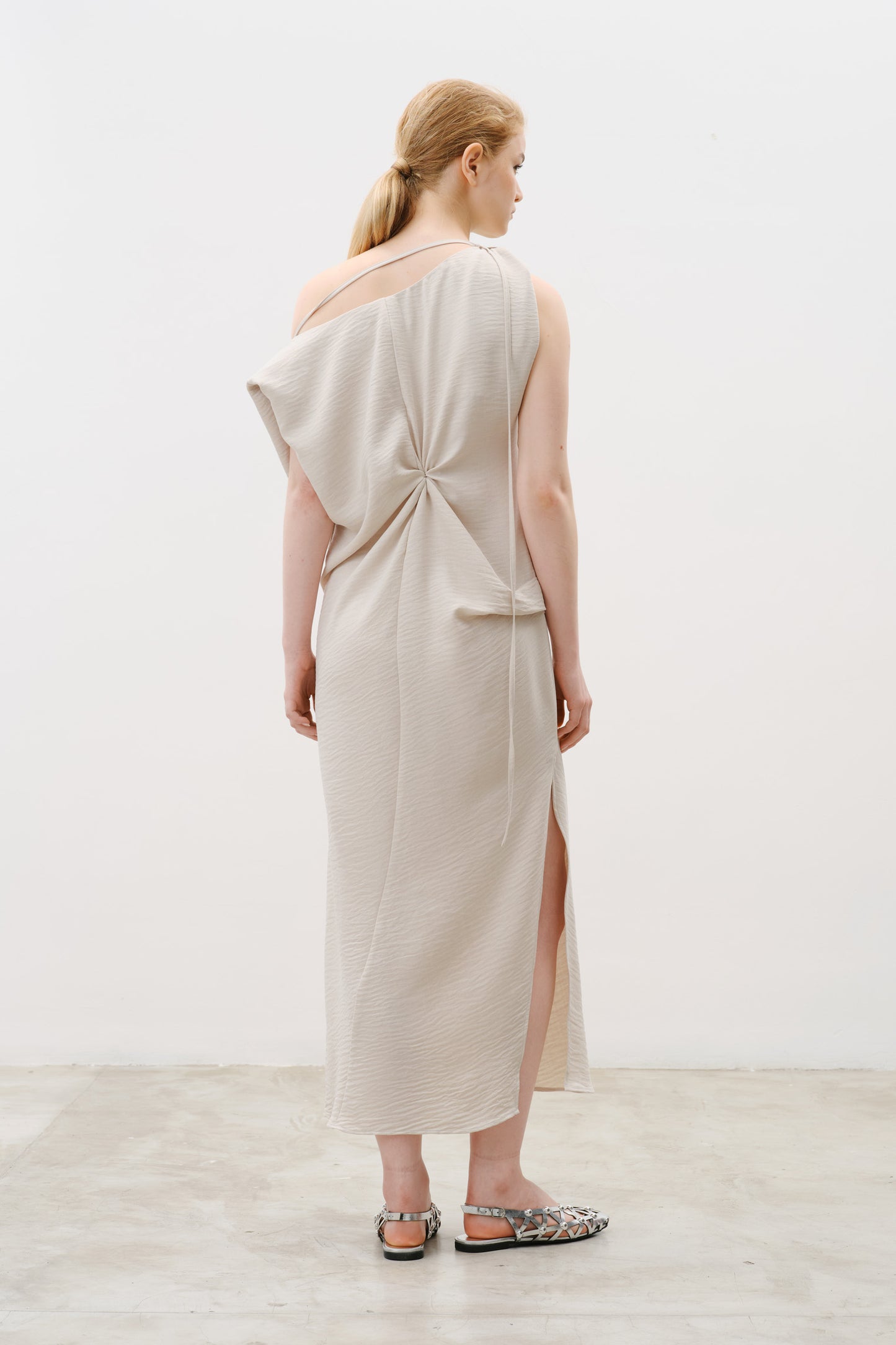 Vestido Iole Areia