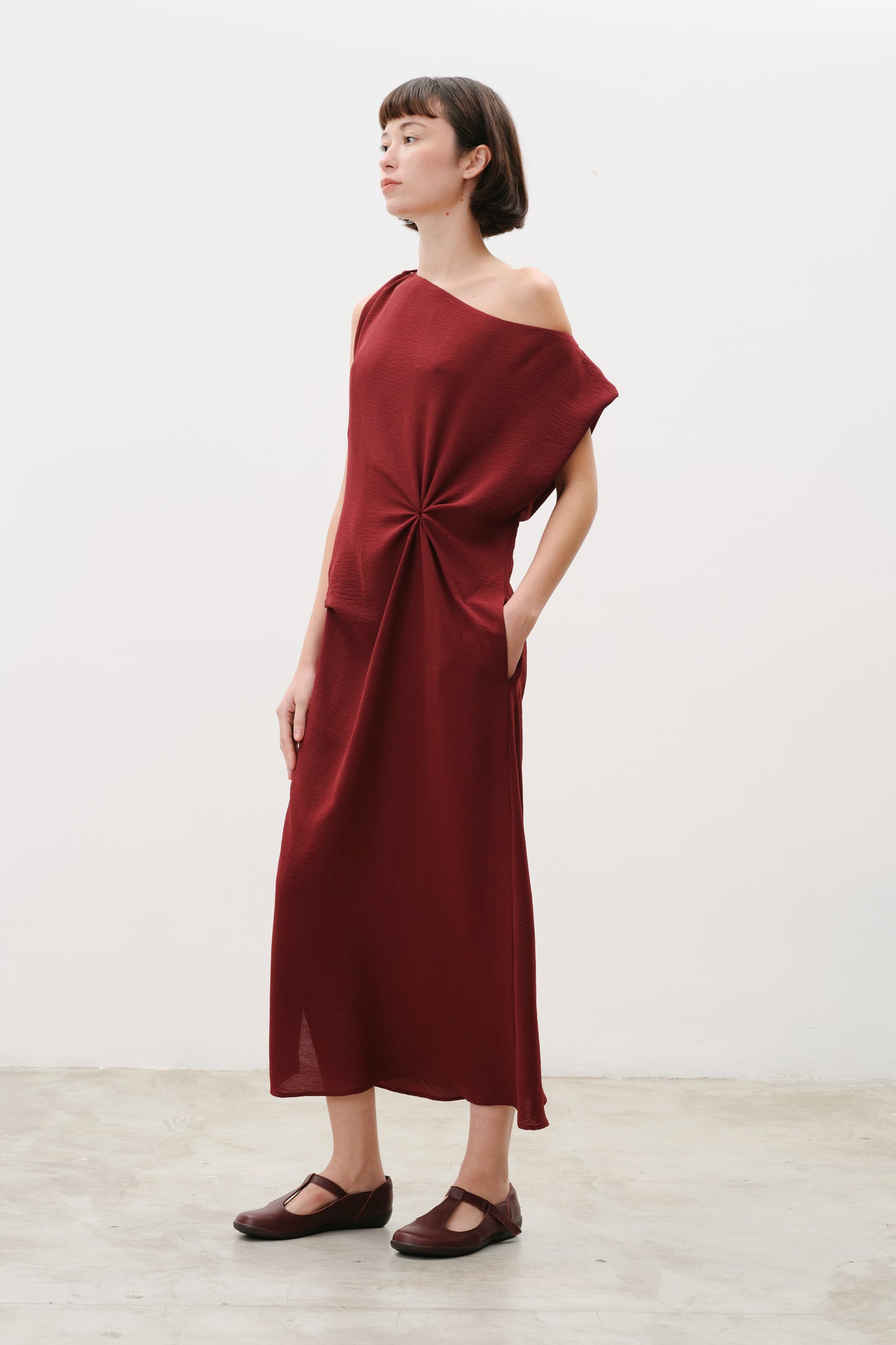 Vestido Iole Vinho